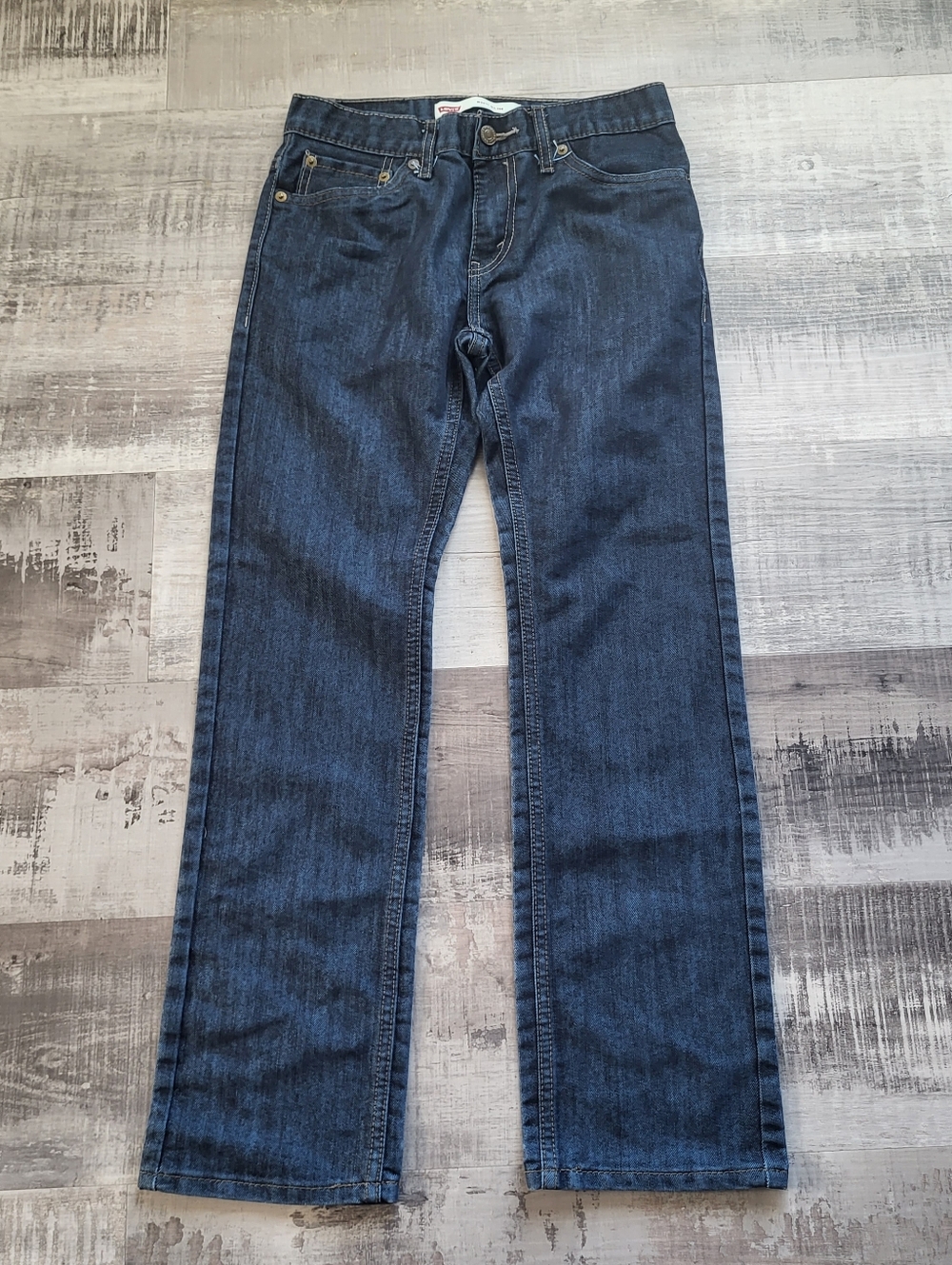 Levi's Boys 511 Slim Fit Denim Jeans Size 14 Blue 27"×27"